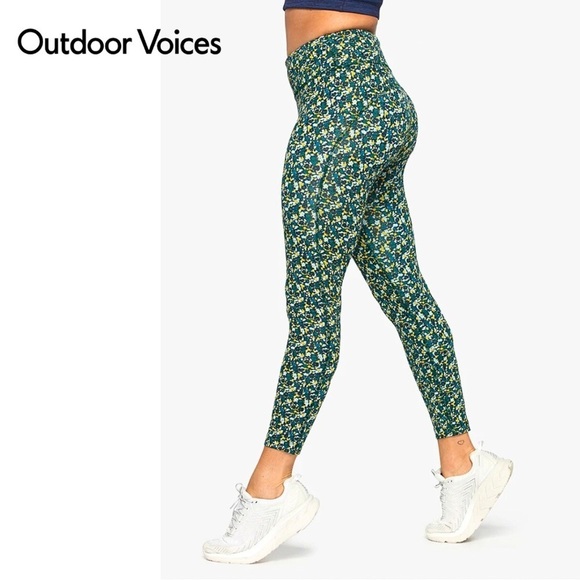 Outdoor Voices TechSweat Crop Flex Leggings - Picture 1 of 10